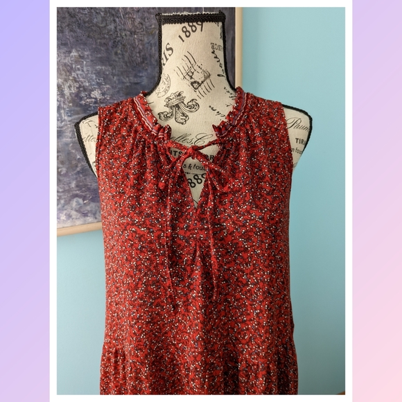 Max Studio Maxi Dress Red - Picture 11 of 15